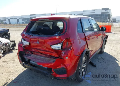 2020 Mitsubishi Outlander Sport 2.0 Es z USA, uszkodzony, nr VIN JA4AP3AU0LU027502